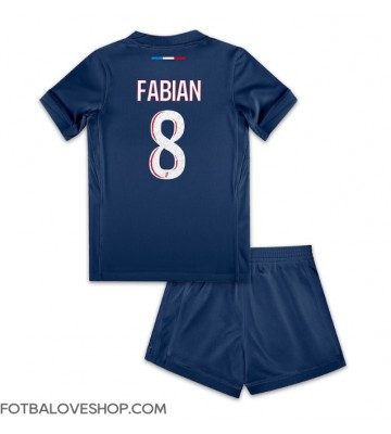 Paris Saint-Germain Fabian Ruiz #8 Dětské Domácí Dres 2024-25 Krátký Rukáv (+ trenýrky)